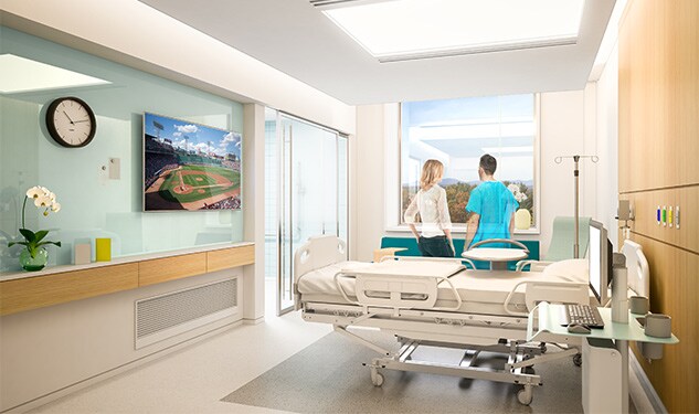 Hospital room design