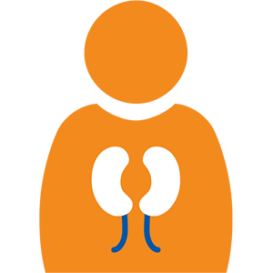 Person with lungs icon
