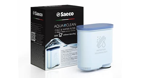 Saeco представляє запатентований фільтр AquaClean та відзначає 30-ту річницю у 2015 році