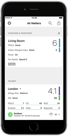 Air matters phone app