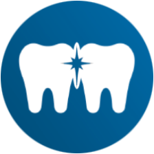 Піктограма найпростішого способу видалення нальоту між зубами