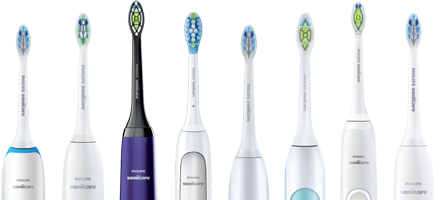 Лінійка зубних щіток Philips Sonicare