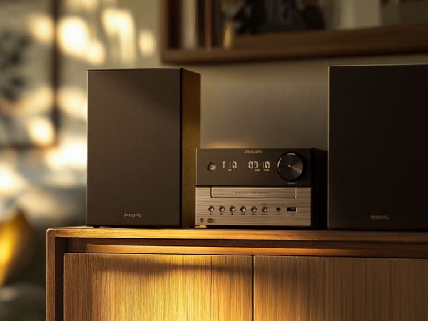 Насолоджуйтеся всією своєю музикою на мікросистемі Philips.