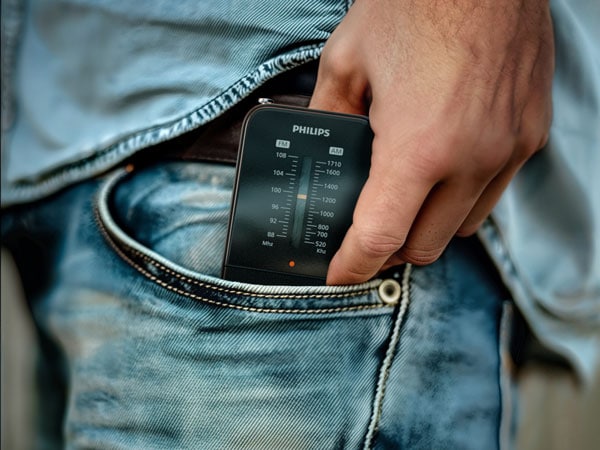 Суперпортативні радіоприймачі Philips
