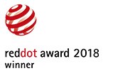 Логотип переможця Reddot Award 2018 року