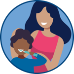Kids' oral health icon
