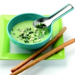 Охлажденный Суп Из Зеленого Лука С Голубым Сыром | Philips
