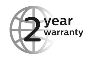 Product warranty, Philips, 2 years warranty