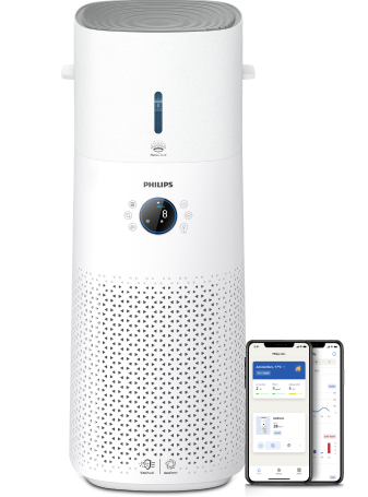 Philips – Очищувач повітря і зволожувач 2-в-1 серії 3000