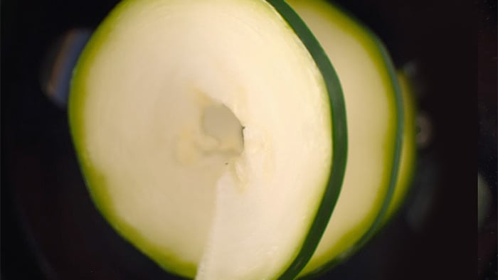 зеленая лапша из овощей