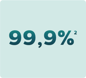 Видаляє до 99% бактерій