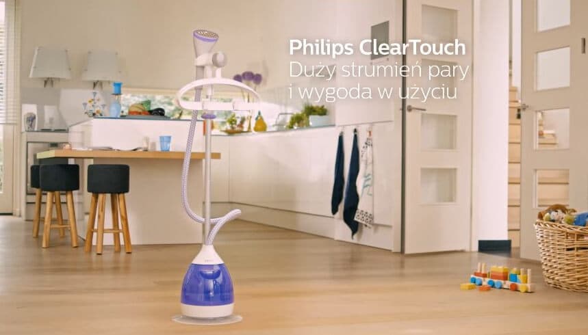 Philips ClearTouch - duży strumień pray i wygoda w użyciu