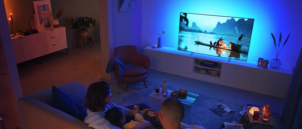 Телевизоры Philips с Ambilight | Лучшие телевизоры для просмотра фильмов