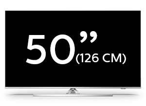 50-дюймовий світлодіодний телевізор Philips 4K UHD Android TV серії Performance