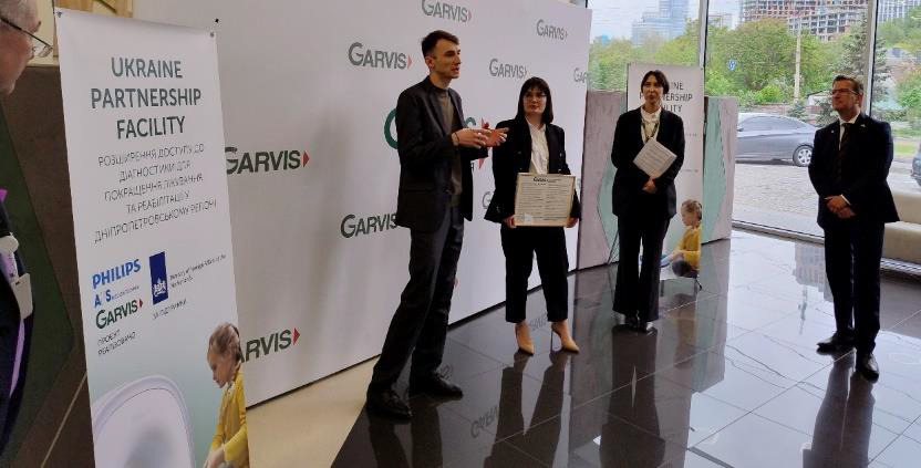 Презентація встановлення діагностичного обладнання Philips у діагностичному центрі Garvis у м. Дніпро