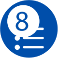 Значок 8 режимів